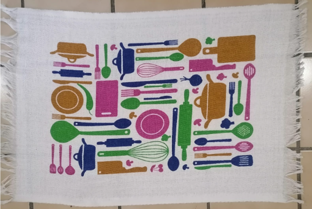 TOALLETA ESTAMPADA ALGODÓN   45x60cm