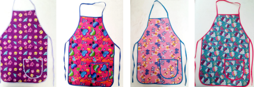 MANDIL FLORES INFANTIL