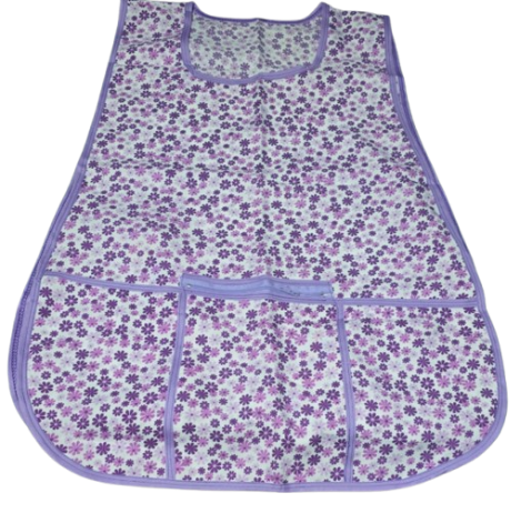 CASACA FLORES CON CIERRE TELA