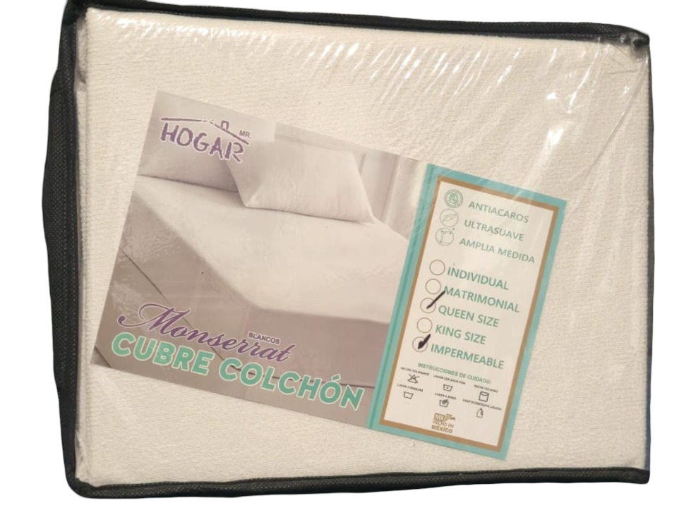 PROTECTOR PARA COLCHÓN IMPERMEABLE